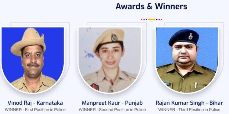 अखिल भारतीय ड्यूटी पुलिस मीट में बिहार के राजन सिंह ने जीता कांस्य पदक